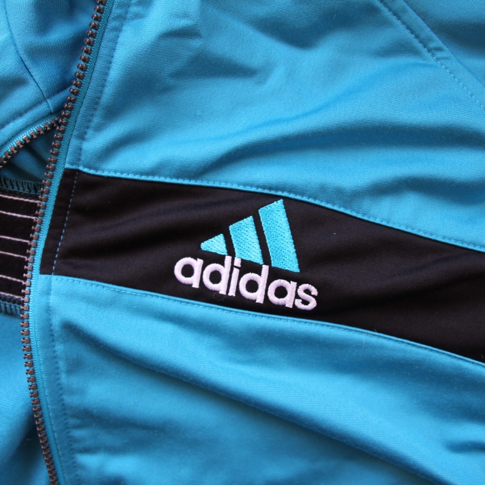 2000s Vintage Adidas Track Bomber Jacket; Fits Women’s US S